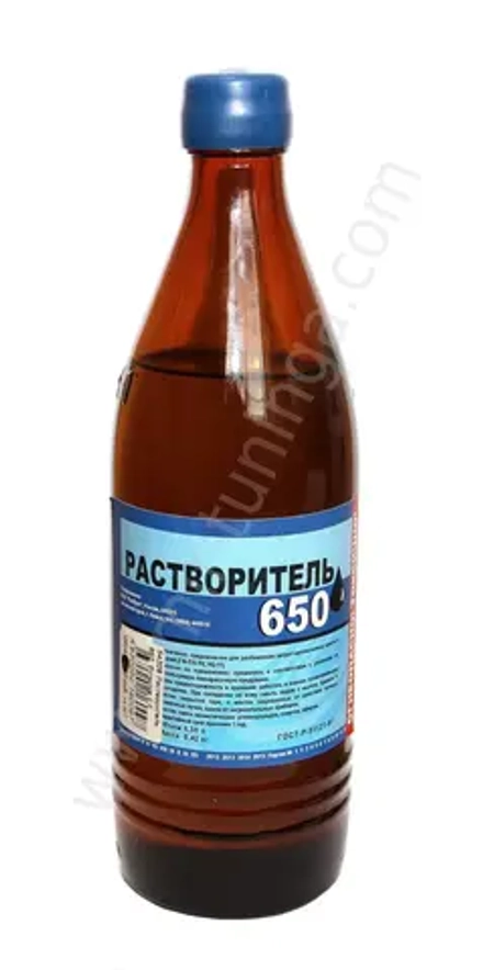 Растворитель 650 0,5л стекло Бийск