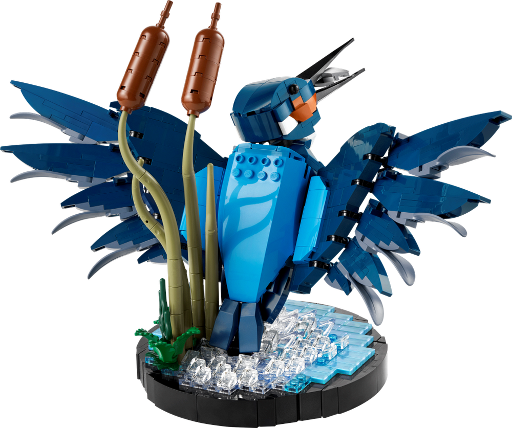 LEGO Icons 10331 «Птица зимородок» — коллекционный набор Botanical