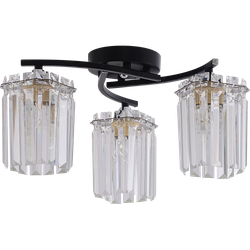 Люстра Rivoli June 1062-303 3хЕ27 60 Вт хрусталь | Хрусталь