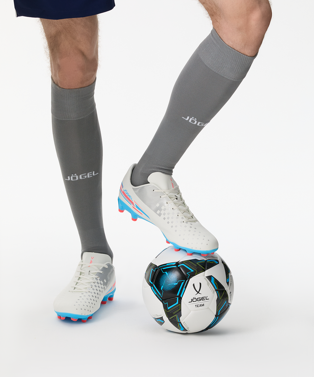 Бутсы футбольные Evofly FG Talant White/blue