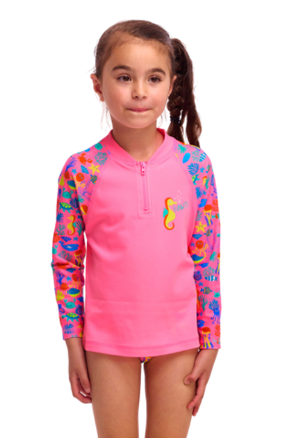 Купальник FUNKITA Toddler Girl's Fishilicious (Zippy Rash Vest)