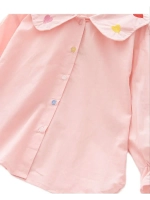 Блузка для девочки оверсайз.