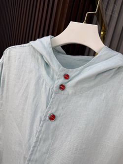 Рубашка с капюшоном Kiton