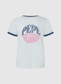 Футболка с логотипом  Pepe Jeans