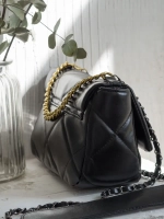 Сумка женская через плечо бренд не кожаная кросс боди модная стёганная на цепочке для девушке шоппер