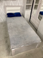 Кровать Монако LIGHT КР-17 ясень белый 900