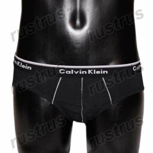 Мужские трусы брифы черные Calvin Klein