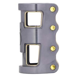 Зажим для трюкового самоката Oath Carcass SCS (серый / золотой)