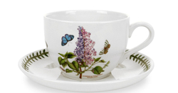 Portmeirion - Чашка и блюдце для завтрака Botanic Garden 500мл Garden Lilac / артикул   BG42000-E  / GTIN 00795586