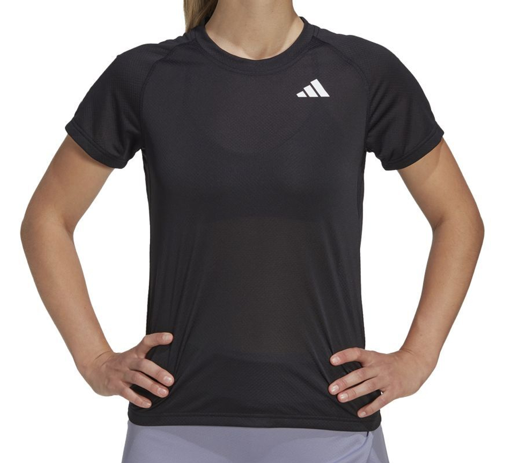Женская теннисная футболка Adidas Club Tennis Tee - black