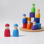 Деревянный сортер "7 друзей в чашах"