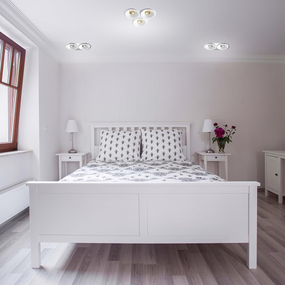 370639 SPOT NT19 106 хром Встраиваемый светильник IP20 GU10 50W 220V METIS