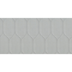 Керамогранит Lavelly Hexagon Relief светло-серый матовый 1200х600х8,5 мм (2 шт.=1,44 кв.м)