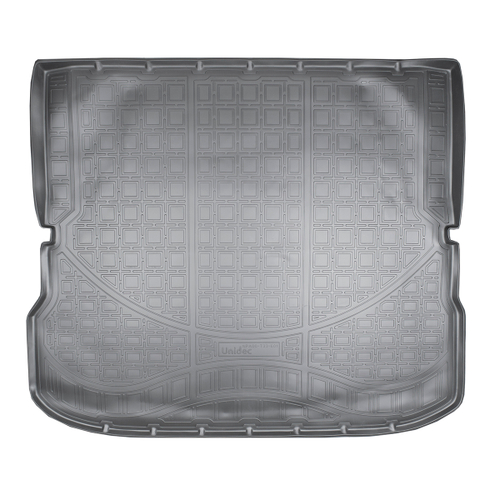 Коврик в багажник Norplast/Unidec для Infiniti QX60 в кузове L50 (2013-) Серый,сложенный 3 ряд, полиуретан, арт.NPA00-T33-601-G