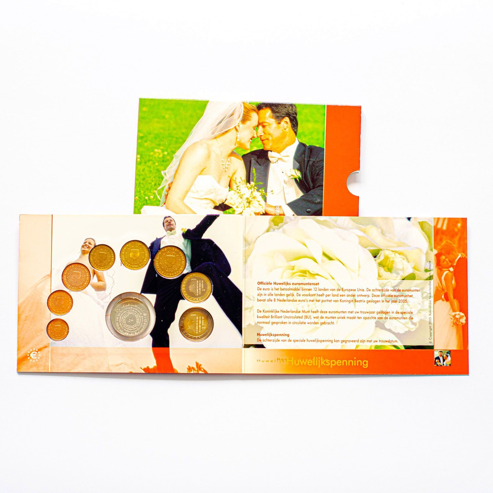 Netherlands 2005 Wedding Coin Set