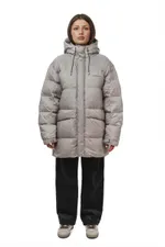 Пуховик Ymkashix Star светло-серый