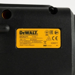 Перфоратор Dewalt DCH271 18V 5.0AH