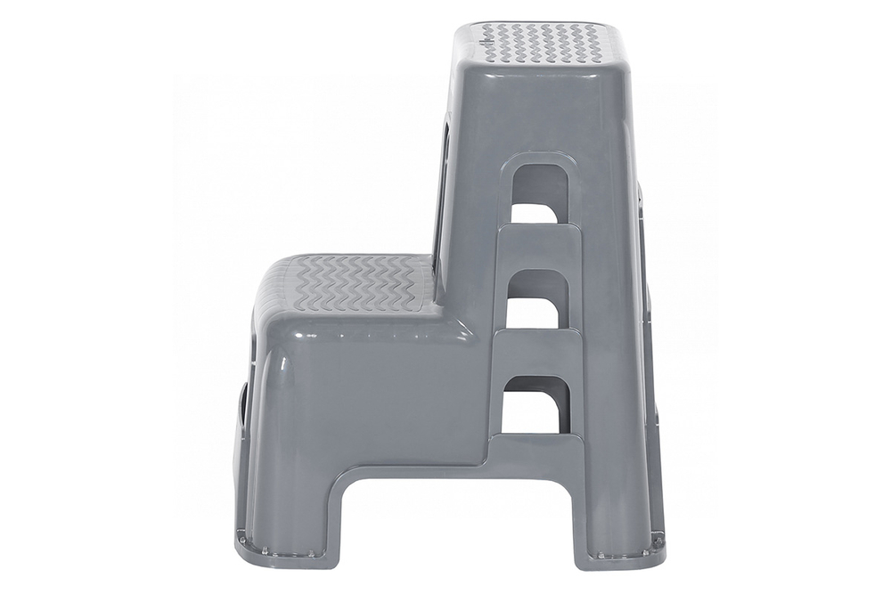 NORDBERG (TL35G) Табурет-стремянка, 2 ступени, серый