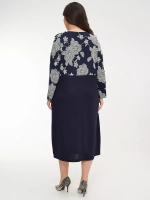 Платье плотный теплый трикотаж с длинным рукавом