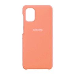 Силиконовый чехол Silicone Cover для Samsung Galaxy M51 (Алый)