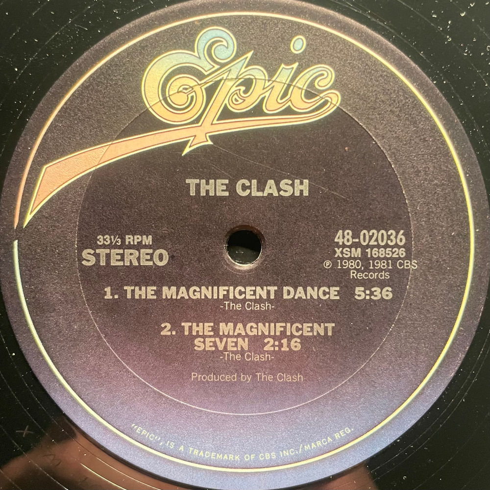 The Clash ‎– The Call Up / The Cool Out / The Magnificent Dance / The Magnificent Seven (США 1981г.) EP