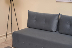 Диван-кровать Икер, спальное место 140х186, велюр, еврокнижка