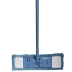 Швабра Селфи с насадкой из микрофибры синяя насадка 65гр.
