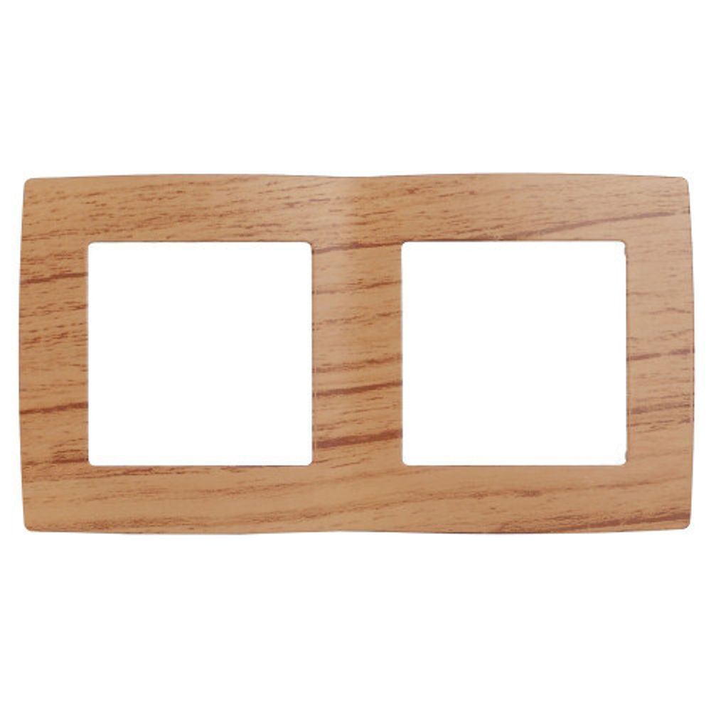 12-5002-09 ЭРА Рамка на 2 поста, Эра12, дуб