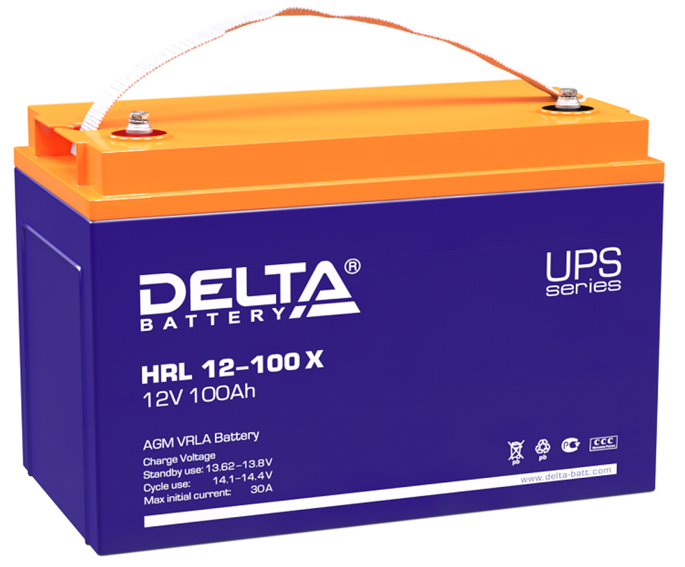 Батарея  Delta HRL 12-100 Х