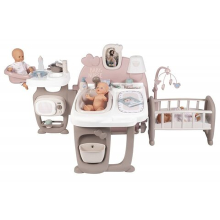 Smoby Baby Nurse - угловой домик для няни + 19 аксессуаров 220376