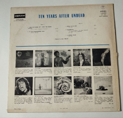 Винтажная виниловая пластинка LP Ten Years After Undead (France 1969)