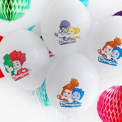 Шар с гелием 30см ФИКСИКИ