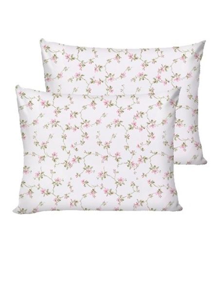 Наволочка комплект 2шт Сказка "Весенние цветы" 50х70 см, перкаль