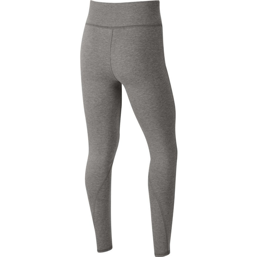 Штаны для девочки теннисные Nike Sportswear Favorites Graphix High-Waist Legging G - серый