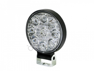 Прожектор LED-FLASH -круг (W+W+FLASH)  27W (85*17) 9SMD Стробоскоп шт Маяк L520