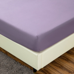 Комплект постельного белья Однотонный Сатин на резинке CSR056