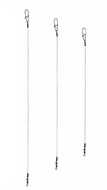 Поводки для рыбалкм титан 20,0кг 15-20-25см (2упк. по 21шт.)