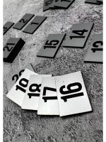 Нумерация гардеробная 1-100