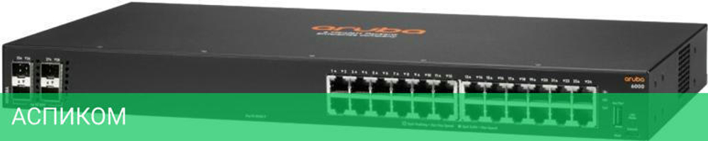 Коммутатор HPE Aruba 6000 24G (R8N88A)