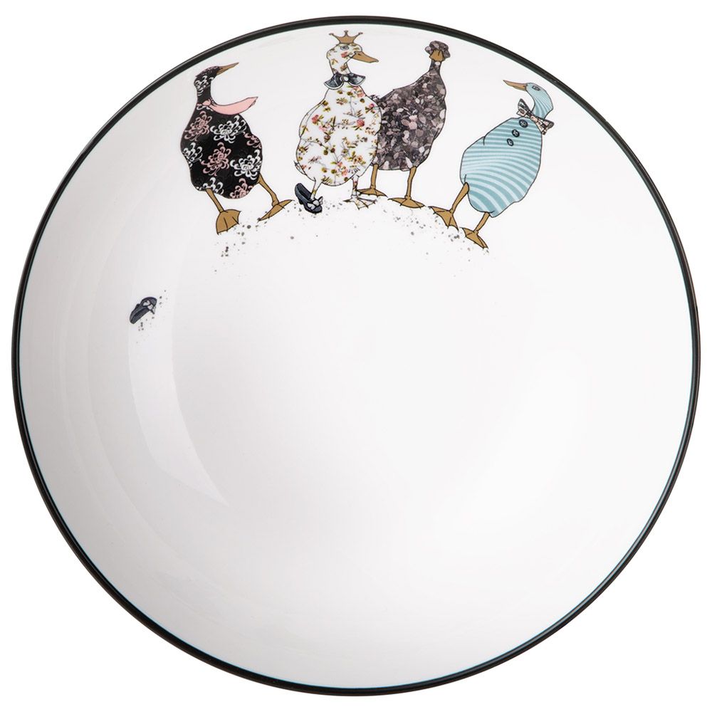 ТАРЕЛКА СУПОВАЯ LEFARD "FAMILY FARM" 18*5,2 СМ В ФОРМЕ САЛАТНИКА (КОР=24ШТ.)