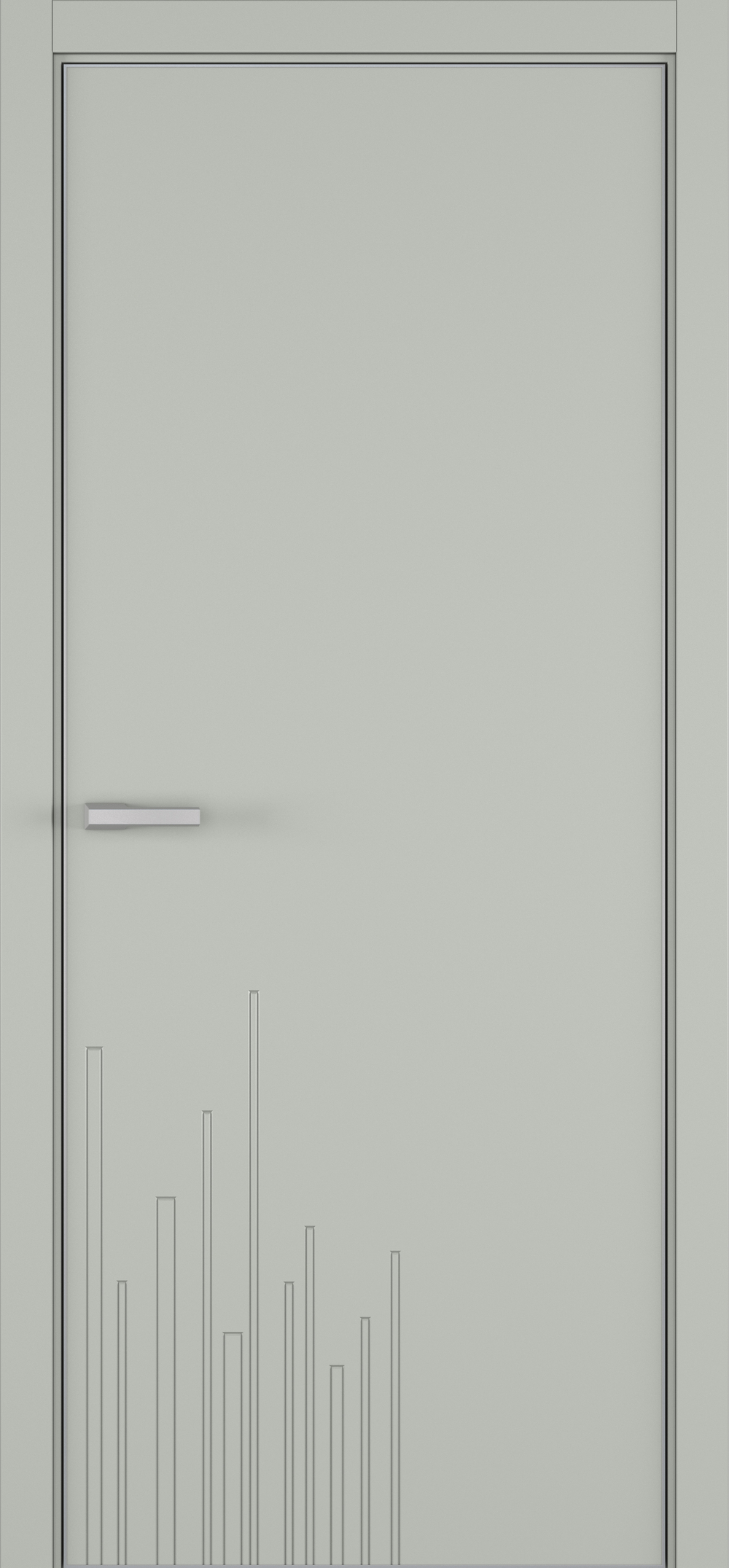 Межкомнатная дверь Zadoor Art-Lite ПГ Rain