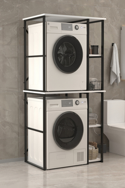 Стеллаж для ванной комнаты MISRA - белый