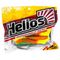 Виброхвост Chubby 3,55&#39;/9 см Pepper Green &amp; Orange LT 5шт. (HS-4-032) Helios