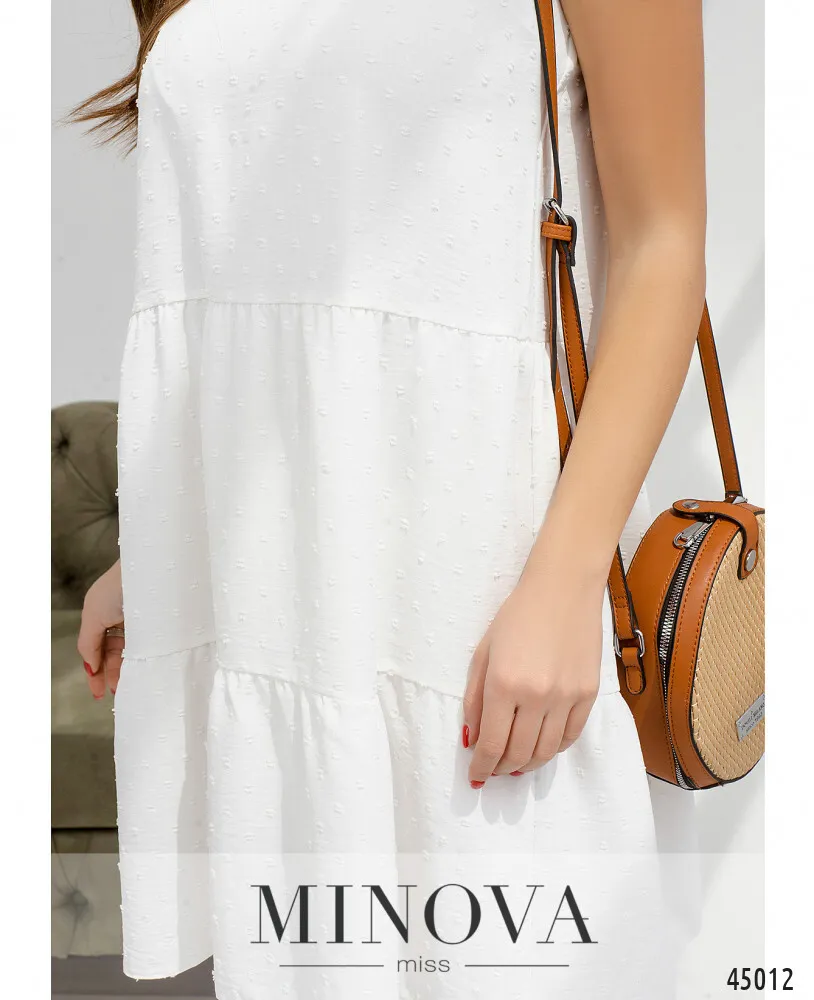 Платье 4143-белый Minova