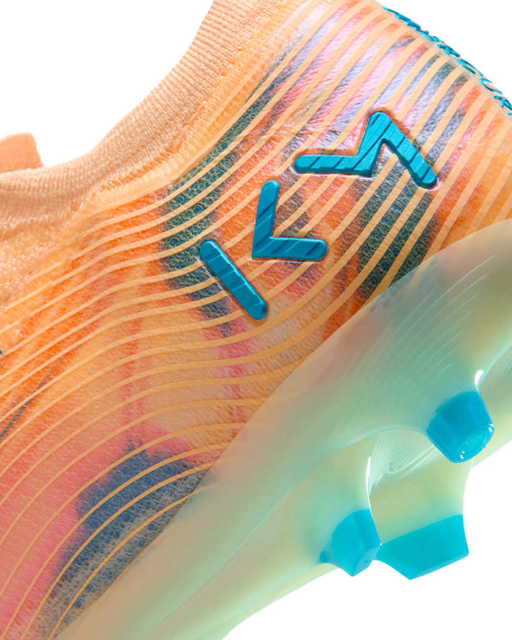 Бутсы Nike Zoom Mercurial Vapor 16 Elite Mbappe AG-Pro - оранжевый