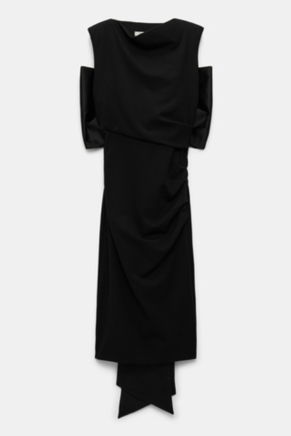 Dorothee Schumacher Платье облегающее с атласным бантом