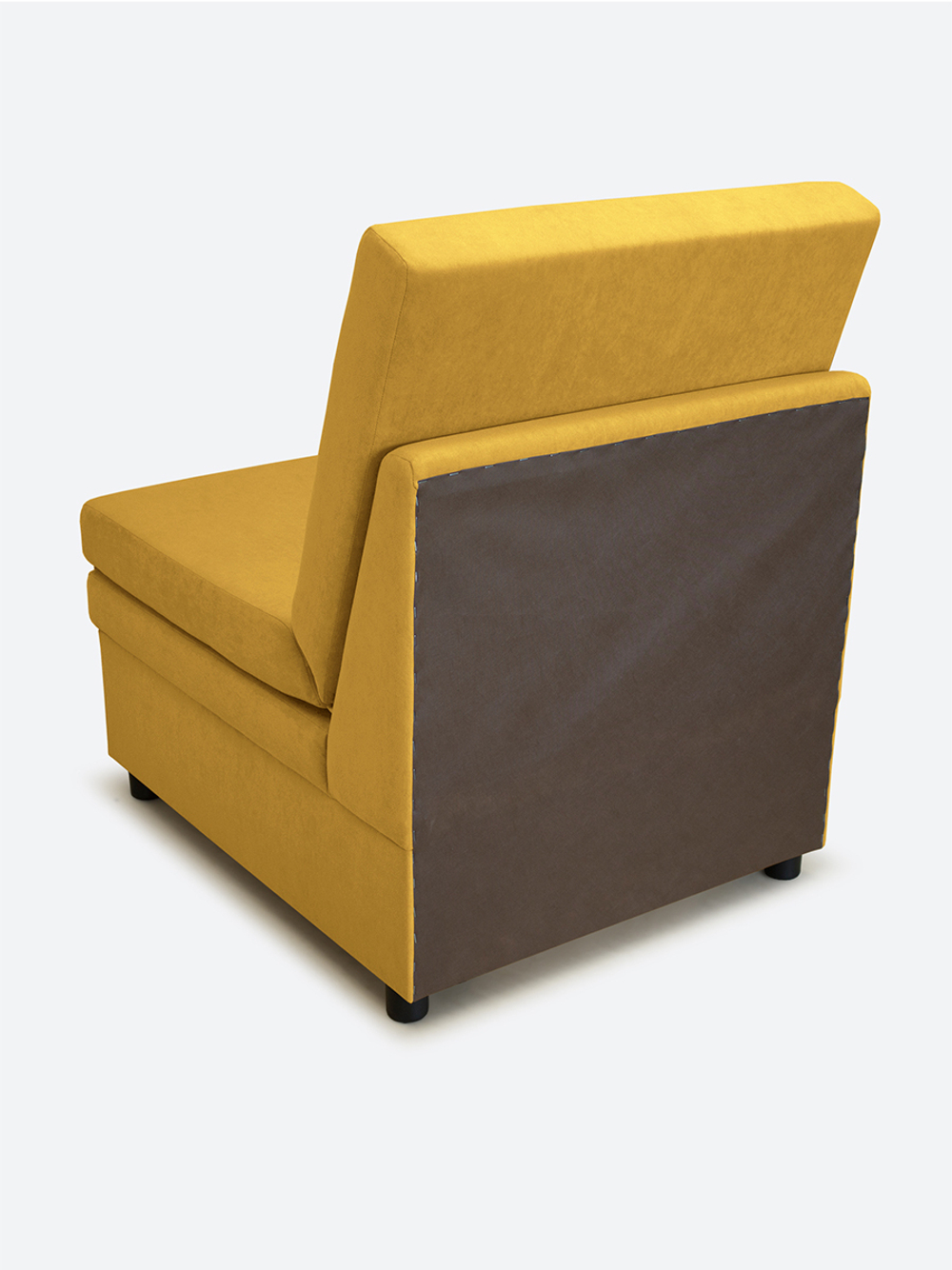 Кресло-кровать "Экономик", велюр Dream Yellow