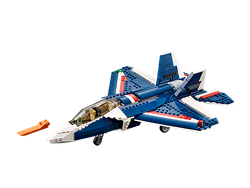 LEGO Creator: Синий реактивный самолет 31039 — Blue Power Jet — Лего Креатор