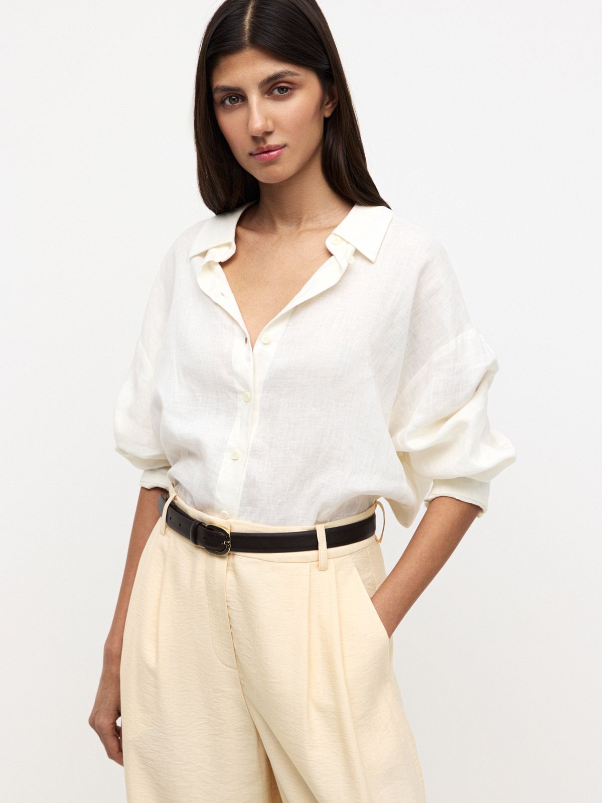 Свободная рубашка linen love