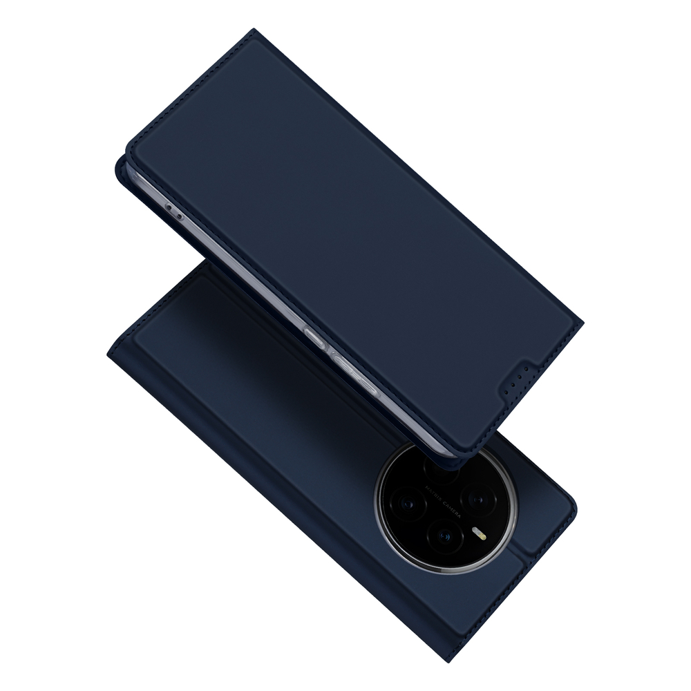 Чехол книжка из PU кожи синего цвета от Dux Ducis для Honor Magic 7, серия Skin Pro Series Case